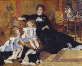 Madame Georges Charpentier and her Children, 1878